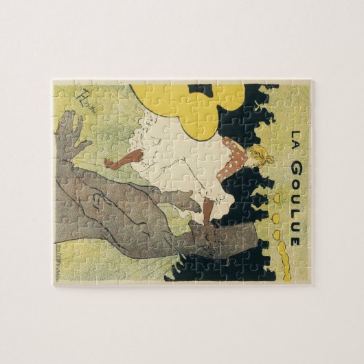  Art Nouveau, La Goulue van Toulouse Lautrec Legpuzzel (Horizontaal)