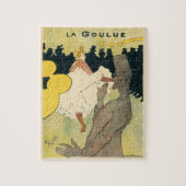  Art Nouveau, La Goulue van Toulouse Lautrec Legpuzzel (Verticaal)