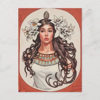 Art Nouveau La Princesse Lointaine Kaart