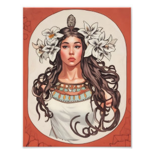 Art Nouveau La Princesse Lointaine Print Foto Afdruk