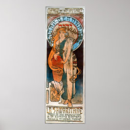 Art Nouveau La Samaritiane Sarah Bernhardt Poster