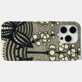 Art Nouveau Lace Floral Case-Mate iPhone Case (Achterkant (horizontaal))