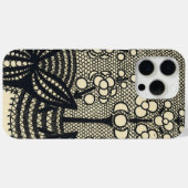Art Nouveau Lace Floral Case-Mate iPhone Case (Achterkant (horizontaal))