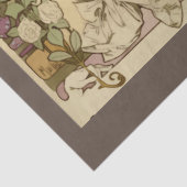 Art Nouveau Lady 11 depotpapier Tissuepapier (Detail)