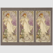 Art Nouveau Lady 11 depotpapier Tissuepapier (Voorkant)