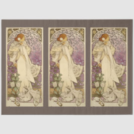 Art Nouveau Lady 11 depotpapier Tissuepapier