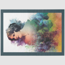 Art Nouveau Lady 13 depotpapier Tissuepapier