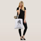 Art Nouveau Lady 1917 Fine Art Tote Bag (Op model)