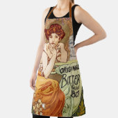 Art Nouveau Lady Bitters Alfonse Mucha Schort (Insitu)