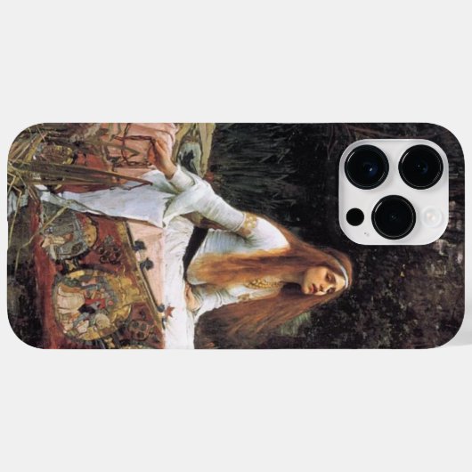 Art Nouveau Lady Case-Mate iPhone Case (Achterkant (horizontaal))