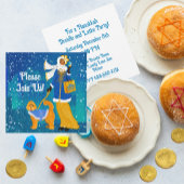 Art Nouveau Lady Doodle Hond Gepersonaliseerd Feestdagen Kaart