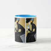  Art Nouveau, Lady Drink Marco Polo Tea Mok (Midden)
