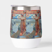 Art nouveau lady en peace ock (Rechts)