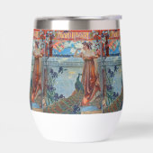 Art nouveau lady en peace ock (Links)