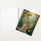Art Nouveau Lady of the Lilies Planner (Display)