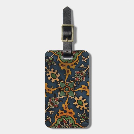 Art Nouveau l'Art Arabic Bagagelabel (Voorkant verticaal)
