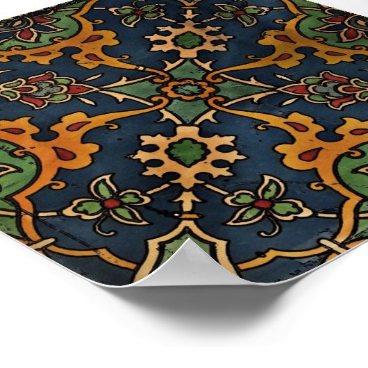 Art Nouveau l'Art Arabic Poster (Hoek)