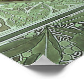 Art Nouveau Laurel door Alphonse Mucha Poster (Hoek)