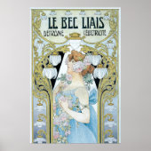  Art Nouveau Le Bec Liais, Privat Livemont Poster (Voorkant)