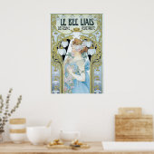  Art Nouveau Le Bec Liais, Privat Livemont Poster (Keuken)