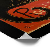 Art Nouveau Le Chat  Cat Poster (Hoek)