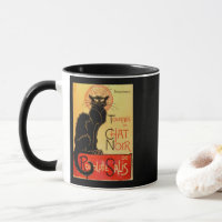 Art Nouveau Le Chat Noir Black Cat