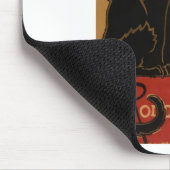  Art Nouveau Le Chat Noir Black Cat Muismat (Hoek)