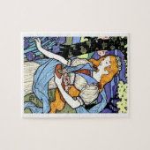 Art Nouveau Legpuzzel (Horizontaal)