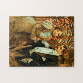 Art Nouveau Legpuzzel (Horizontaal)