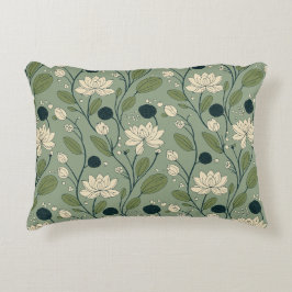 Art Nouveau lelies Accent Kussen