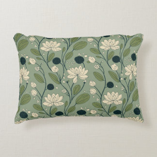 Art Nouveau lelies Accent Kussen