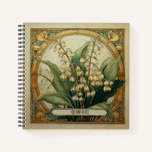 Art Nouveau Lelietje-van-dalen Notitieboek