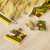 Art Nouveau Leo Legpuzzel (Zijkant)