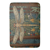 art nouveau libel boho chic badmat (Voorkant Verticaal)