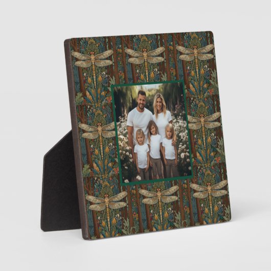  art nouveau libel boho chic fotoplaat (Voorkant)