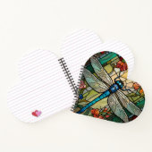 art nouveau libel boho chic notitieboek (Binnen)