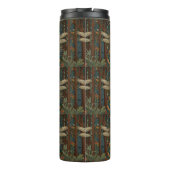  art nouveau libel boho chic thermosbeker (Achterkant)