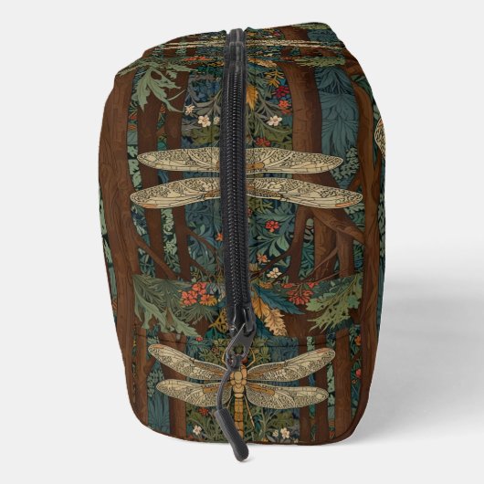  art nouveau libel boho chic toilettasje (Rechts)