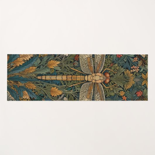  art nouveau libel boho chic yogamat (Voorkant (horizontaal))