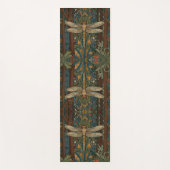 art nouveau libel boho chic yogamat (Voorkant)