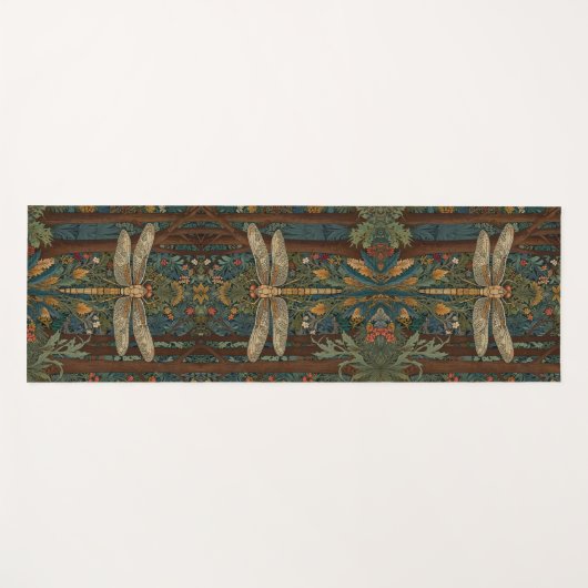 art nouveau libel boho chic yogamat (Voorkant (horizontaal))