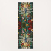 art nouveau libel boho chic yogamat (Voorkant)