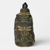  art nouveau libel boho monogram sling bag (Voorkant)
