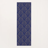 Art Nouveau libellen patroon Yogamat (Achterkant)