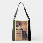 Art nouveau librairie romantique eugene grasset crossbody tas (Achterkant)