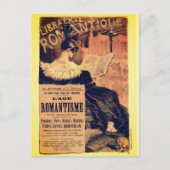 Art nouveau librairie romantique gothic grasset briefkaart (Voorkant)