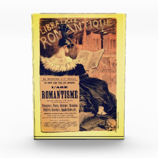 Art nouveau librairie romantique gothic grasset fotoblokken (Voorkant)