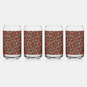Art Nouveau Lieveheersbeestje Insectenpatroon Blikvorm Glas