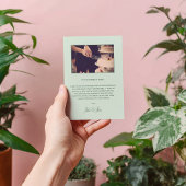 Art Nouveau  lijst bruiloft bedankt je kaart