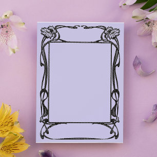 Art Nouveau lijst Kaart